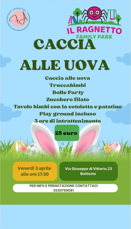 Fluo Party - Evento speciale al Ragnetto Family Park